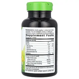 Примула вечірня Nature's Way Evening Primrose 1300 мг 60 гелевих капсул - мініатюра 2
