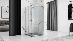 Душовий піддон Rea grey Rock 90x90 REA-K4585, Сірий - мініатюра 4