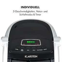 Охолоджувач-вентилятор Klarstein Maxfresh 4-в-1 Чорний (10029394) - мініатюра 3