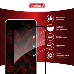 Скло захисне Intaleo Full Glue Samsung A15 Black (1283126583063) - мініатюра 3