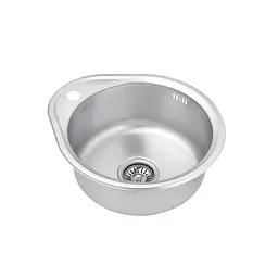 Кухонна мийка Kroner KRP Satin-4843 (0,8 мм) CV022757, Satin - мініатюра 3
