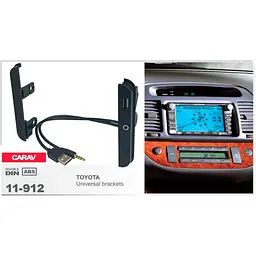Перехідна рамка Toyota з подовжувачем USB і AUX Carav 11-912 - мініатюра 4