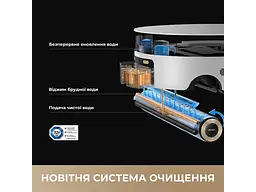 Робот-пилосос з вологим прибиранням Dreame Aqua 10 Ultra Roller Complete Black (RLH71DE-1-bl) - мініатюра 12