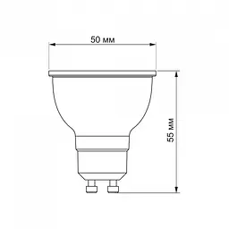 LED лампа VIDEX MR16eL 7W GU10 4100K - мініатюра 3