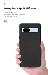 Чехол ArmorStandart ICON для Google Pixel 7a Black (ARM70910) - мініатюра 7
