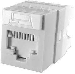 Модуль Molex Data Gate+ 1xRJ45 WE8W UTP 568A/B PowerCat 6 білий