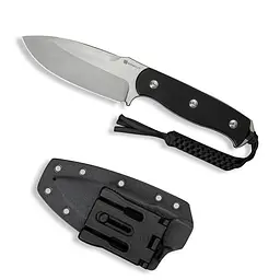 Ніж з фіксованим лезом Sencut Toxodon S24036-1 чорний