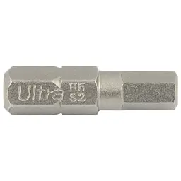 Біти HEX 5×25мм ¼" 10шт S2 (блістер) ULTRA (4015002) - мініатюра 3