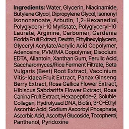 Сироватка для обличчя Arencia Fresh Red Smoothie Serum 8 ревіталізуюча 30 мл - мініатюра 3