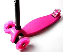 Дитячий самокат Maxi Scale Sports Рожевий 000231400 - мініатюра 2