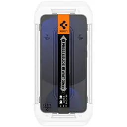Захисне скло Spigen Glass tR EZ Fit Transparency для Samsung Galaxy S24 FE 2 шт. (AGL08729) - мініатюра 6