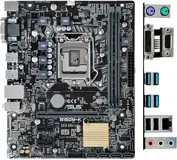 Материнська плата Asus B150M-K LGA 1151v1 (B150M-K) Б/В