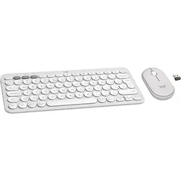 Комплект (клавіатура + миша) Logitech Pebble 2 Combo White (920-012240) UA [141509] - мініатюра 2