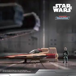 Ігрова колекційна фігурка Star Wars Small Vehicle Транспорт та фігурка A-Wing 7.5см det0018267 - мініатюра 9