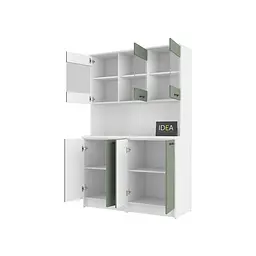 Буфет кухонний Idea К-92.1 Білий / Камуфляж - мініатюра 4