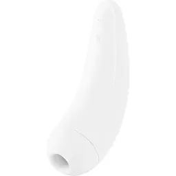 Вакуумний стимулятор Satisfyer Curvy 2+ White - мініатюра 4