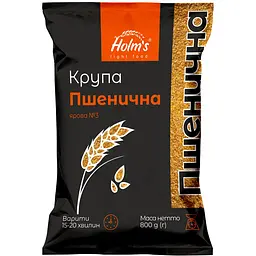 Крупа пшенична Holm's light food ярова №3, 800 г