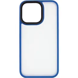 TPU+PC чохол Metal Buttons для Apple iPhone 12 Pro / 12 6.1" Синій, TPU+PC - мініатюра 2