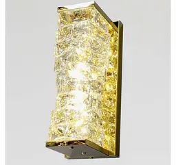Світлодіодне настінне бра Artlight 88031/290WGD, 19 Вт, золото та прозоре скло - мініатюра 3