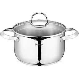 Каструля Fissman Callisto зі скляною перфорованою кришкою Ø18х8,5хØ14,5 см kuh0007801