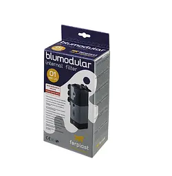 Внутрішній фільтр для акваріума Ferplast Blumodular 1 модульний регульований 12 Вт 900 л/год до 200 л 8x8x21.5 см 66215021 - мініатюра 2