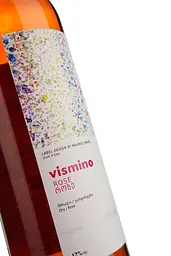 Вино Vismino Rose, рожеве, сухе, 11,5%, 0,75 л - мініатюра 3