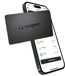 Оригінальний криптогаманець Tangem Wallet 2.0 Black набір із 3 чорних карт - мініатюра 5