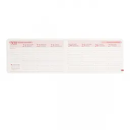 Щотижневик Leo Planner 2027 Glory м'який 10х17 см 128 сторінок темно-сірий металік (252740) - мініатюра 11