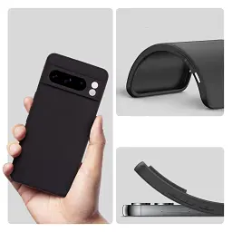 Силіконовий чохол BeCover для Google Pixel 9 Pro XL Black (712141) - мініатюра 2