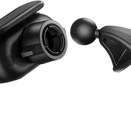 Автотримач Baseus Steel Cannon pro Solar Electric Car Mount Black - мініатюра 5