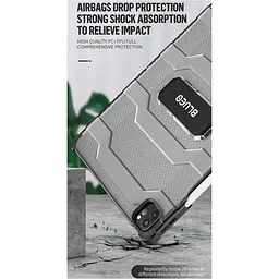 Чохол Blueo Drop Resistance with Kickstand для Apple iPad Pro 13` (2024-2025) Black [142163] - мініатюра 12