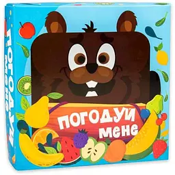 Гра настільна STRATEG "Погодуй мене бобер" розвиваюча 30378