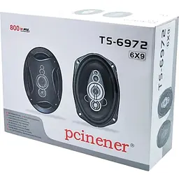 Автомобільні колонки TSI TS-6972 F-157 800 Вт 16х23 см чорні - мініатюра 4