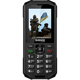 Телефон Sigma PA68 black