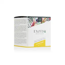 Свічка для масажу з ароматом іланг-ілангу Exotiq Massage Candle Ylang Ylang - мініатюра 4