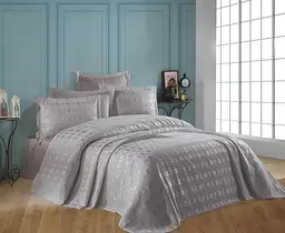 Покривало з наволочками Ekose Grey 240 x 260 см Gardines pbe0051064 - мініатюра 1