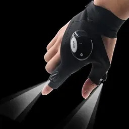 Рукавички із вбудованим ліхтариком Glove Light рукавички із ліхтариком! - мініатюра 3