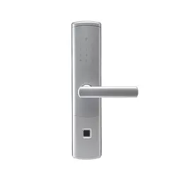 Замок біометричний автономний Trinix TRL-5111BTF Silver Right з Bluetooth, зчитувачем відбитків пальців і карт Mifare (65-00037) - мініатюра 1