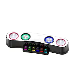 Портативна акустика XO F36 Bluetooth 7 кольорів підсвічування бездротова - мініатюра 4