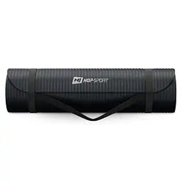 Коврик для йоги Hop-Sport HS-NB015GM NBR 1,5см чорний - мініатюра 3