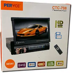 Автомагнітола з 7'' сенсорним HD-екраном, підтримкою Mirror Link, вбудованим GPS і Wi-Fi XPRO CTC-708 (44158-CTC-708_2772) - мініатюра 2