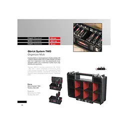 Органайзер Qbrick SYSTEM TWO ORGANIZER MULTI 257х182х65 мм 5901238251149 - мініатюра 7