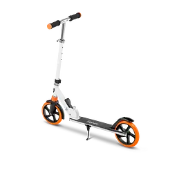 Дитячий самокат Lionelo Luca White Orange 35х88.5х82-97 см 000148551 - мініатюра 5