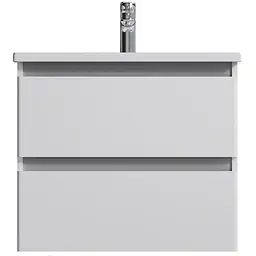 Тумба підвісна AM.PM X - Joy 65 см з умивальником M85-FHX0652-WC0652WG38