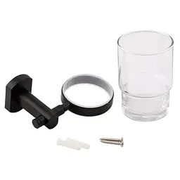Склянка Qtap Liberty BLM 1158 чорний матовий - мініатюра 3