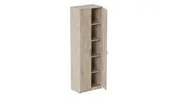 Шафа Анжело Ferrum-decor на 5 полиць 2 двері 1900x600x380 ДСП Дуб Сан-Марино 16 мм (FRD-104978)