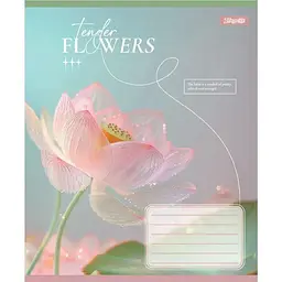 Зошит учнівський "Tender Flowers" 1 Вересня 768078 36 аркушів Різнокольоровий