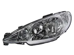 Фара передня ліва Peugeot 206 98-12р TYC (20-6156-05-2)