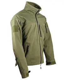 Флісова кофта Kombat UK Defender Tactical Fleece M Оливкова (1000-kb-dtf-olive-M) - мініатюра 2