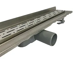 Душовий канал з горизонтальним фланцем Maxiflow Standart Line 60 см решітка Дощ 4053.0Y050K.060.1 - мініатюра 3